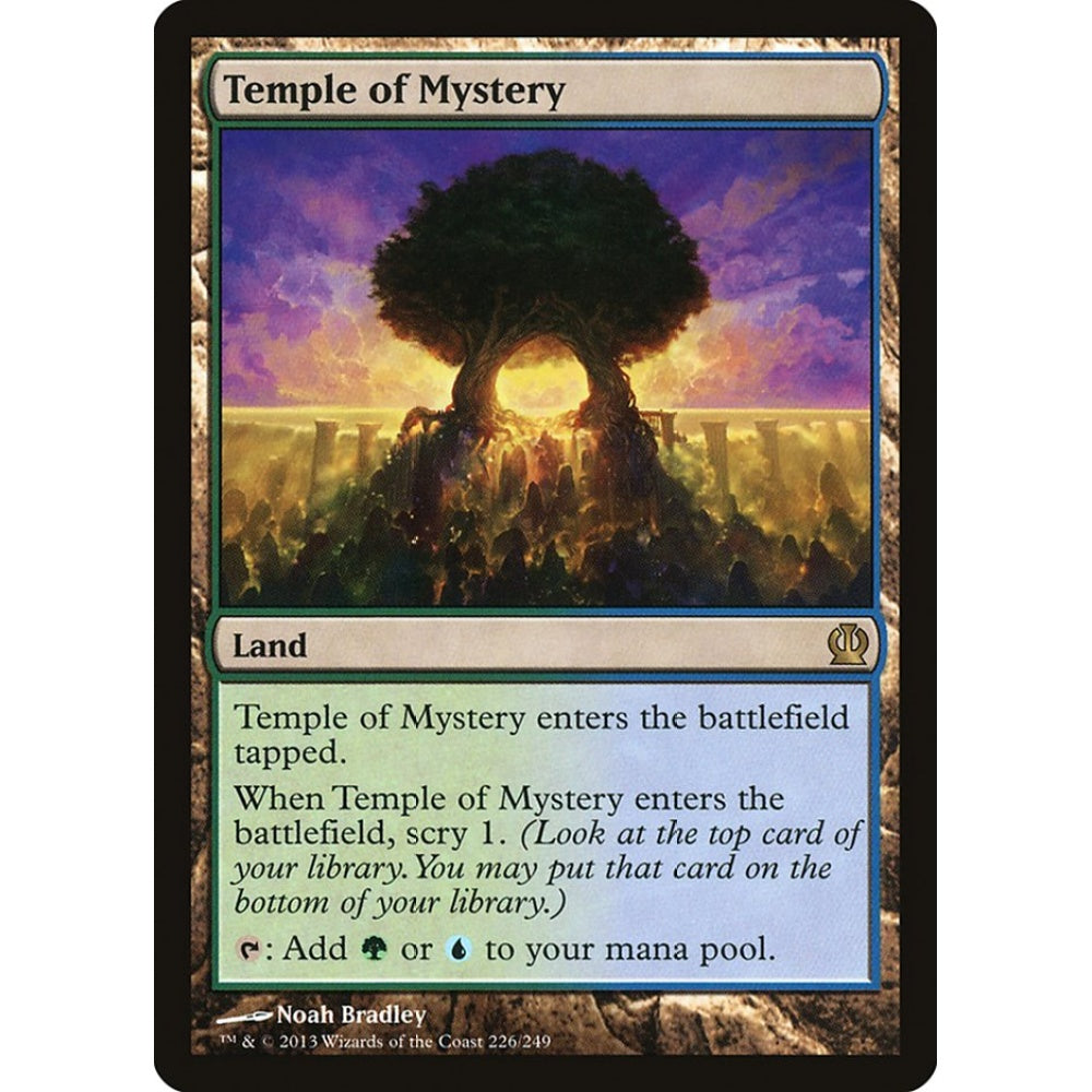 Temple of Mystery rare 226 Magic the Gathering Theros