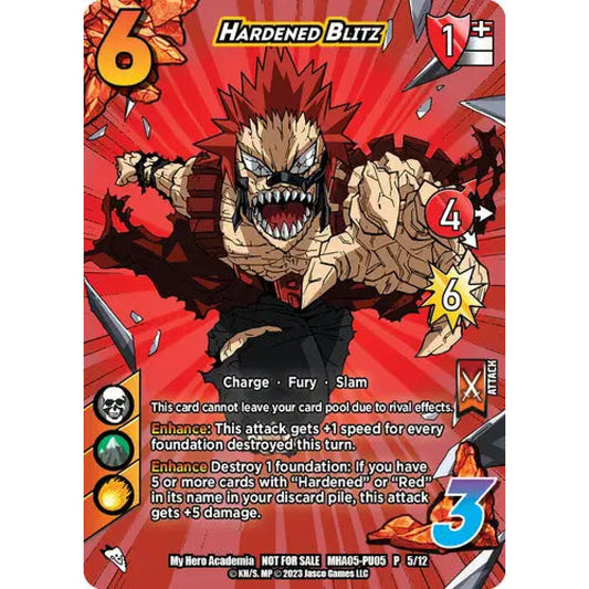 Hardened Blitz, 5/12, P, UniVersus, Promos