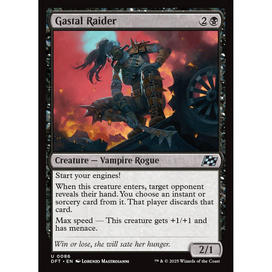 Gastal Raider, 86, uncommon, Magic: The Gathering, Aetherdrift