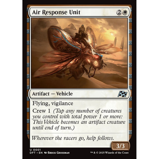 Air Response Unit, 1, uncommon, Magic: The Gathering, Aetherdrift