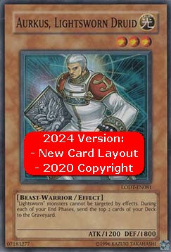 Aurkus, Lightsworn Druid (V.2 - Super Rare) - Light of Destruction (Super Rare) [LODT-081]