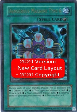 Dangerous Machine Type-6 (V.2 - Ultra Rare) - Light of Destruction (Ultra Rare) [LODT-096]
