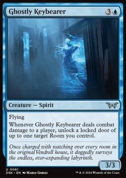 Ghostly Keybearer - Duskmourn: House of Horror (Uncommon) [DSK-61]