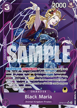 Black Maria (OP08-074) (V.2)