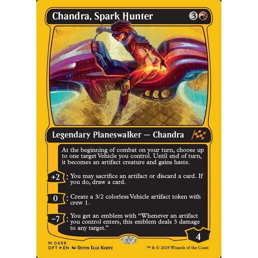 Chandra, Spark Hunter, 456, mythic, Magic: The Gathering, Aetherdrift