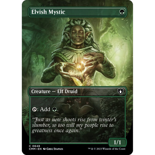 Elvish Mystic common 648 Magic the Gathering Commander Masters