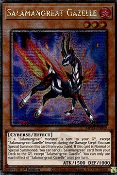Salamangreat Gazelle - 25th Anniversary Tin: Dueling Mirrors (Quarter Century Secret Rare) [MP24-049]
