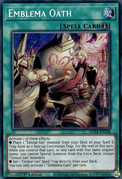 Emblema Oath - 25th Anniversary Tin: Dueling Mirrors (Secret Rare) [MP24-146]