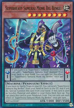 Superheavy Samurai Big Benkei - 25th Anniversary Tin: Dueling Mirrors (Ultra Rare) [MP24-187]