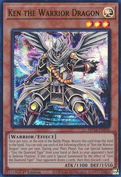 Ken the Warrior Dragon - 25th Anniversary Tin: Dueling Mirrors (Ultra Rare) [MP24-246]
