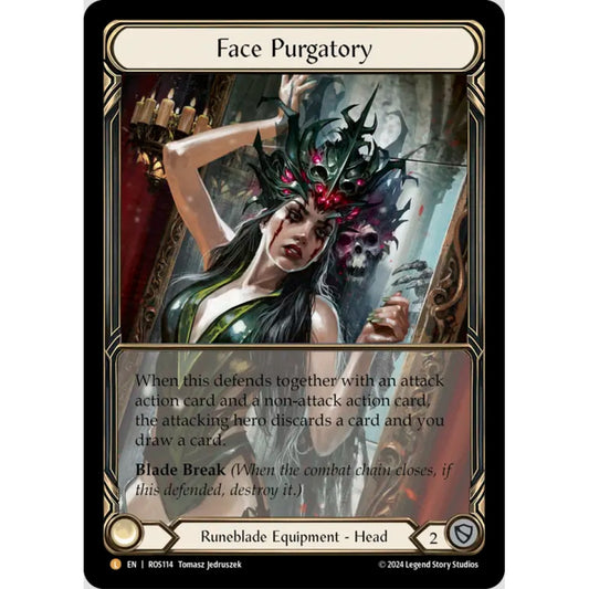 Face Purgatory, ROS114, Legendary, Flesh and Blood, Rosetta