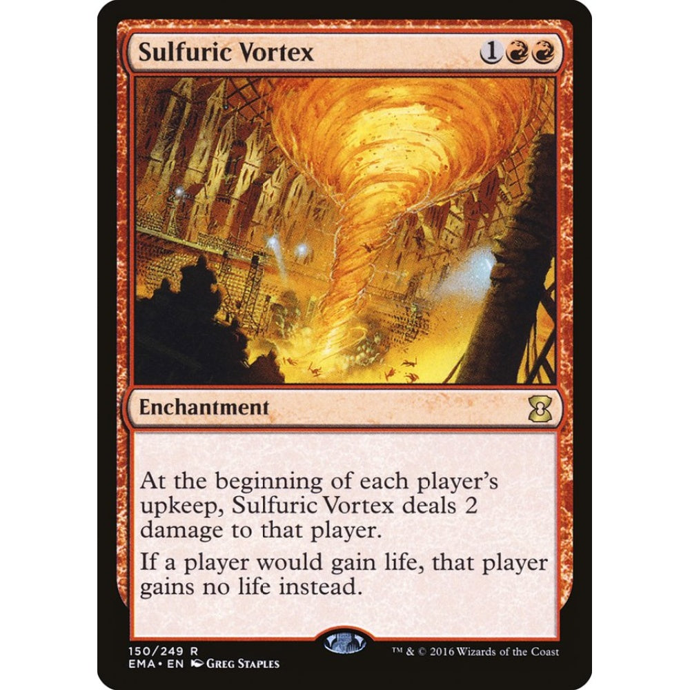 Sulfuric Vortex rare 150 Magic the Gathering Eternal Masters