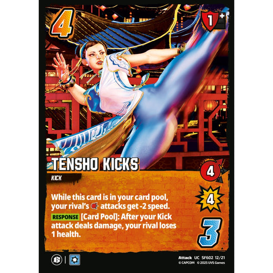 Tensho Kicks 12/21 SF602 Universus Street Fighter 6: Challanger Series Chun-Li&Jamie Attack UC