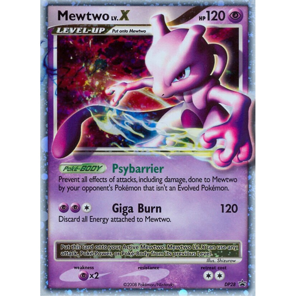 Mewtwo LV.X Promo DP28 Pokemon Card Game Diamond & Pearl Promos
