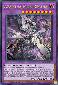 Azamina Moa Regina (V.1 - Ultra Rare)