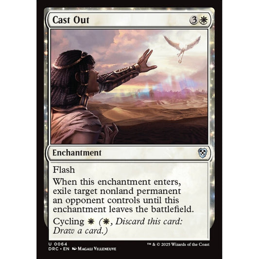 Cast Out, 64, uncommon, Magic: The Gathering, Aetherdrift Commander