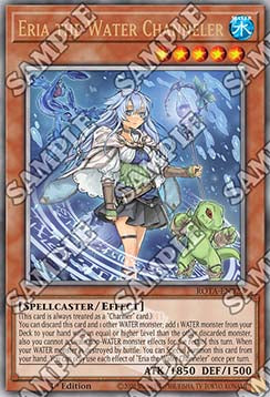 Eria the Water Channeler (V.2 - Quarter Century Secret Rare) - Rage of the Abyss (Quarter Century Secret Rare) [ROTA-023]