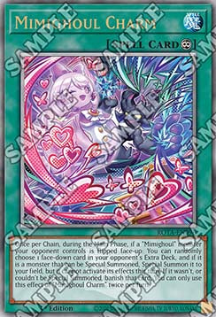 Mimighoul Charm (V.3 - Quarter Century Secret Rare) - Rage of the Abyss (Quarter Century Secret Rare) [ROTA-096]