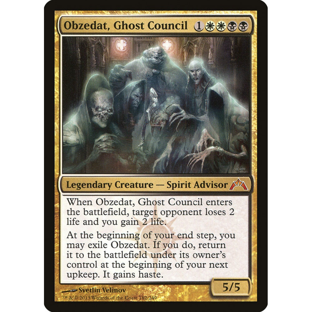 Obzedat, Ghost Council mythic 182 Magic the Gathering Gatecrash