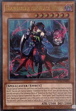 Diabellstar the Black Witch - OTS Tournament Pack 26 (Ultimate Rare) [OP26-001]