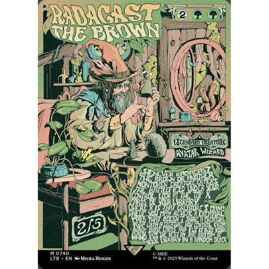 Radagast the Brown, mythic, 740, Magic the Gathering, The Lord of the Rings: Tales of Middle-earth