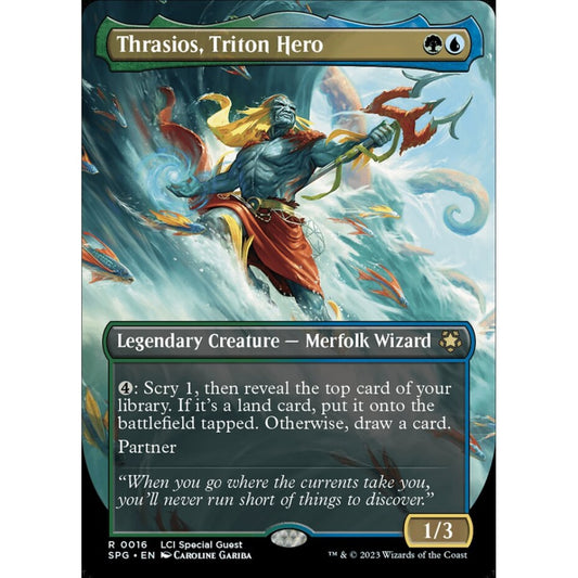 Thrasios, Triton Hero rare 16 Magic the Gathering Special Guests