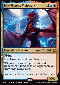 Niv-Mizzet, Visionary - Magic: The Gathering Foundations (Mythic) [FDN-123]