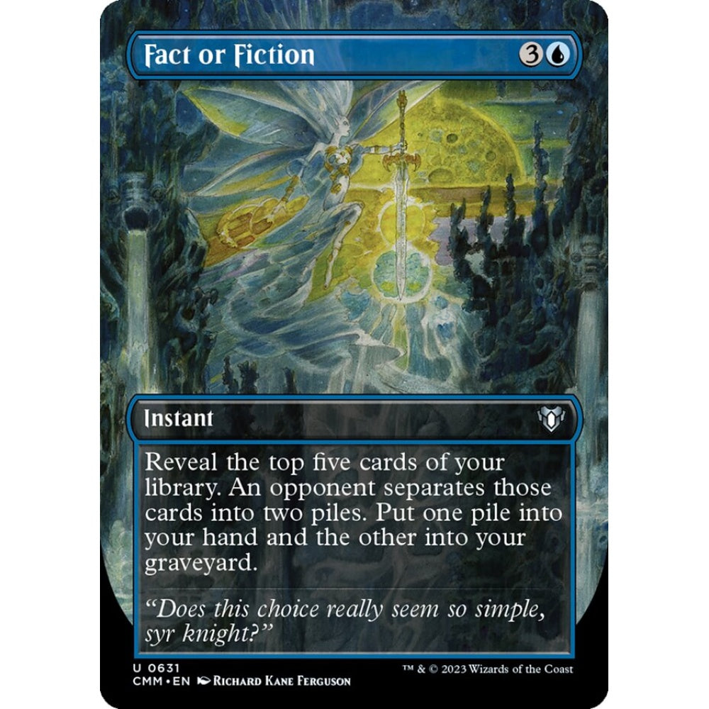 Fact or Fiction uncommon 631 Magic the Gathering Commander Masters