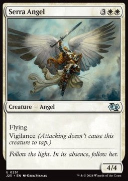 Serra Angel - Foundations Jumpstart (Uncommon) [J25-251]