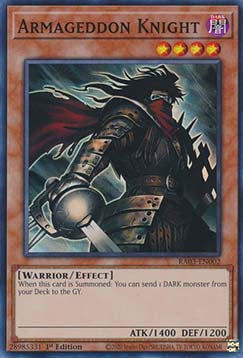 Armageddon Knight (V.1 - Super Rare) - Quarter Century Bonanza (Super Rare) [RA03-002]