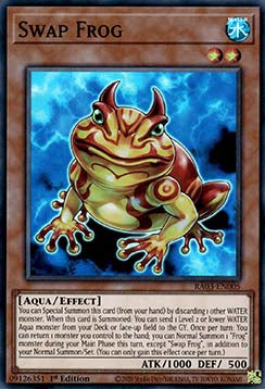 Swap Frog (V.1 - Super Rare) - Quarter Century Bonanza (Super Rare) [RA03-005]