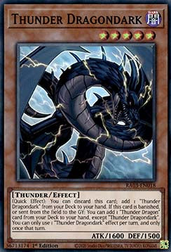 Thunder Dragondark (V.1 - Super Rare) - Quarter Century Bonanza (Super Rare) [RA03-018]