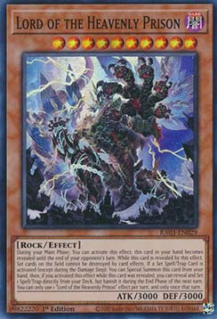 Lord of the Heavenly Prison (V.1 - Super Rare) - Quarter Century Bonanza (Super Rare) [RA03-029]