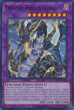 Thunder Dragon Colossus (V.1 - Super Rare) - Quarter Century Bonanza (Super Rare) [RA03-036]