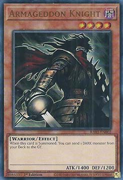 Armageddon Knight (V.2 - Ultra Rare) - Quarter Century Bonanza (Ultra Rare) [RA03-002]