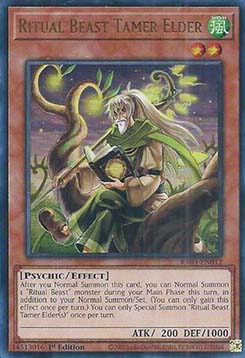 Ritual Beast Tamer Elder (V.2 - Ultra Rare) - Quarter Century Bonanza (Ultra Rare) [RA03-012]