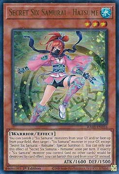 Secret Six Samurai - Hatsume (V.2 - Ultra Rare) - Quarter Century Bonanza (Ultra Rare) [RA03-016]