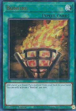 Bonfire (V.2 - Ultra Rare) - Quarter Century Bonanza (Ultra Rare) [RA03-073]