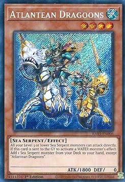 Atlantean Dragoons (V.3 - Secret Rare) - Quarter Century Bonanza (Secret Rare) [RA03-006]