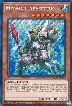 Mermail Abyssteus (V.3 - Secret Rare) - Quarter Century Bonanza (Secret Rare) [RA03-007]