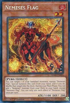 Nemeses Flag (V.3 - Secret Rare) - Quarter Century Bonanza (Secret Rare) [RA03-024]