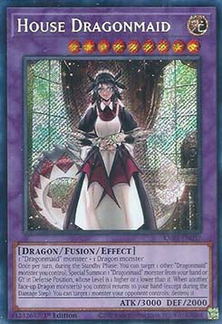 House Dragonmaid (V.3 - Secret Rare) - Quarter Century Bonanza (Secret Rare) [RA03-037]