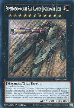 Superdreadnought Rail Cannon Juggernaut Liebe (V.3 - Secret Rare) - Quarter Century Bonanza (Secret Rare) [RA03-041]