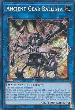 Ancient Gear Ballista (V.3 - Secret Rare) - Quarter Century Bonanza (Secret Rare) [RA03-046]
