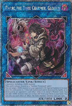 Dharc the Dark Charmer, Gloomy (V.4 - Platinum Secret Rare) - Quarter Century Bonanza (Platinum Secret Rare) [RA03-048]