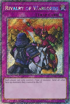Rivalry of Warlords (V.4 - Platinum Secret Rare) - Quarter Century Bonanza (Platinum Secret Rare) [RA03-075]
