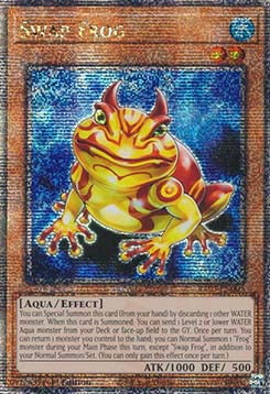 Swap Frog (V.5 - Quarter Century Secret Rare) - Quarter Century Bonanza (Quarter Century Secret Rare) [RA03-005]