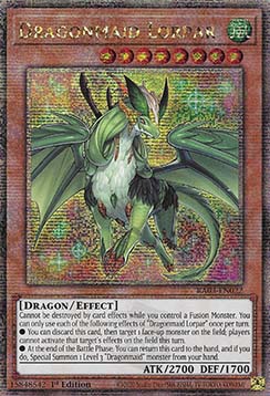 Dragonmaid Lorpar (V.5 - Quarter Century Secret Rare) - Quarter Century Bonanza (Quarter Century Secret Rare) [RA03-022]