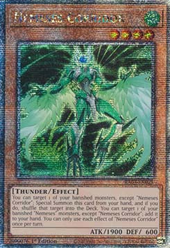Nemeses Corridor (V.5 - Quarter Century Secret Rare) - Quarter Century Bonanza (Quarter Century Secret Rare) [RA03-025]