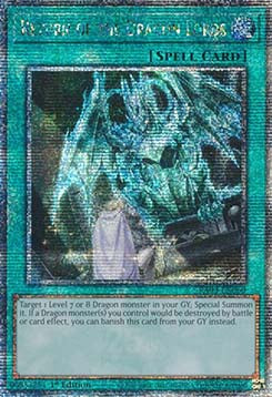 Return of the Dragon Lords (V.5 - Quarter Century Secret Rare) - Quarter Century Bonanza (Quarter Century Secret Rare) [RA03-060]